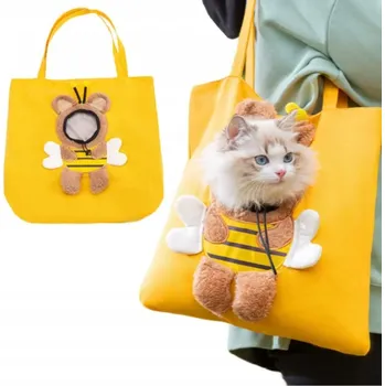 přepravka pro zvíře TAŠKA PŘEPRAVKA PRO KOČKY PSA PLÁTĚNÁ LORI S