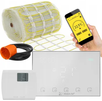 Topná rohož SADA Vyhřívací podložka pod dlažbu MA-160W/m2 14m2