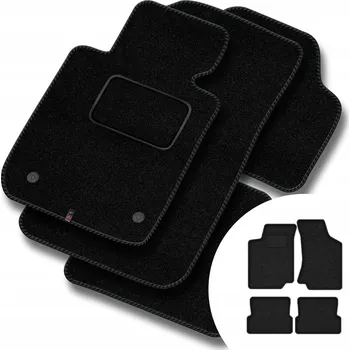 autokoberec Velurové autokoberce Motos 4 ks