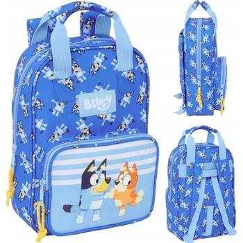 Dětský batoh Dětský BATOH SAFTA pro mateřskou školu s jednou přihrádkou, modrý, pojďme si hrát