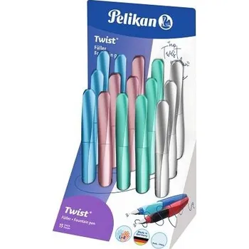 Pelikan - Pero bombičkové Twist Clasyy neutrals - 15 kusů