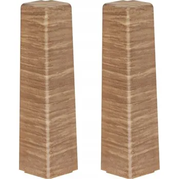 Lišta Cezar MASTERLINE 80 DUB vnější roh sada 2ks Umbra