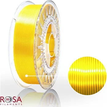 Filament PLA filament Rosa 3d 1,75 mm 800 g žlutý