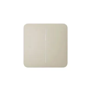 vypínač AJAX SideButton dvourámečkový dvojitý dotykový vypínač slonová kost