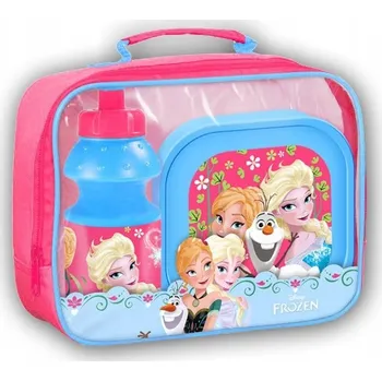 Svačinový box Snídaňová sada s taškou FROZEN Ledové Království