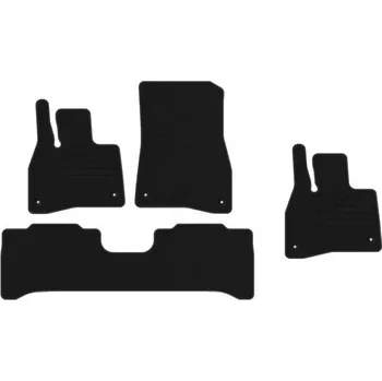 autokoberec Kobercové rohože Edecor velurové 4 ks