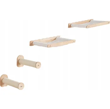 Vysoké škrabadlo pro kočky SucceBuy 101 - 160 cm