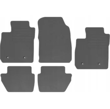 autokoberec Kobercové rohožky Edecor velurové 5 ks