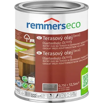 Olej na dřevo Remmers - Terasový olej ECO Barva: Graphitgrau / Grafitová šedá, Objem: 0,7