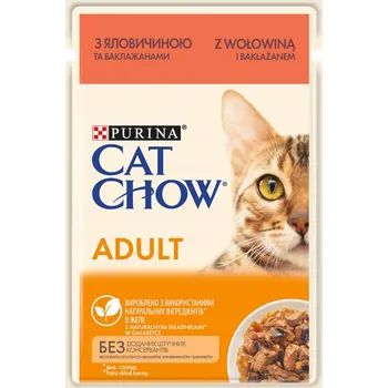 Krmivo pro kočku Cat Chow krmivo krmivo pro kočky s hovězím masem 85 g
