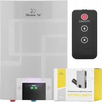 Ohřívač vody Průtokový elektrický ohřívač vody s dálkovým ovládáním Mission Air 21kW 400V