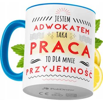 Hrnek Polidraw Hrnek Polidraw pro advokáta keramika 330 ml