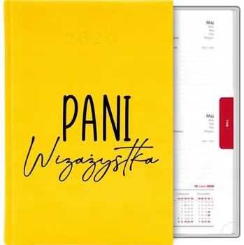 Kalendář Knižkový kalendář 2026 A5 žlutý