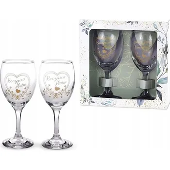 Sklenice Skleničky na bílé víno, skleničky na červené víno BGtech bezbarvé 220ml 2 ks