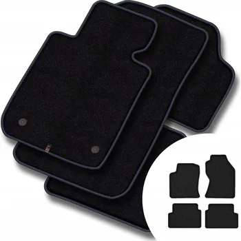 autokoberec Velurové autokoberce Motos 4 ks