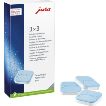 Příprava kávy Jura 2-fázové odvápňovací tablety 3x3 ks
