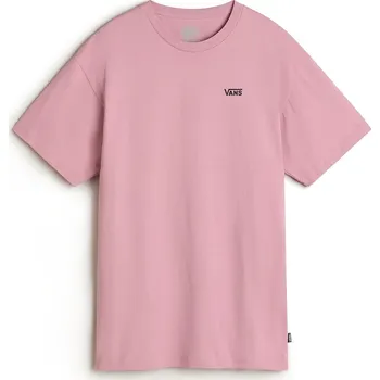 Dámské tričko tričko Vans Left Chest Logo Em - Pink Dawn L