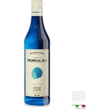 Sirup ODK Sirup Tropical blu 750 ml