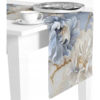 ubrus BĚHOUN NA STŮL dekorativní 40x180 cm Hladký matný Polský výrobek