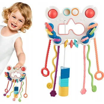 SENZORICKÁ HRAČKA MONTESSORI KOUSÁTKO PRO MIMINKA