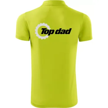Pánská košile Top Dad - Polokošile Victory sportovní (dresovina) - L ( Limetková )