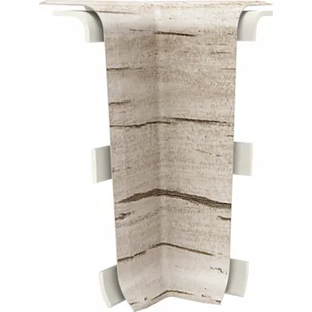 Vnitřní roh Vilo PVC 3,3 x 10, délka 6 cm, dub