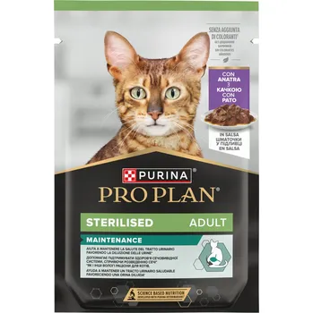 Krmivo pro kočku Purina Pro Plan Sterilised kachna 26 x 85 g