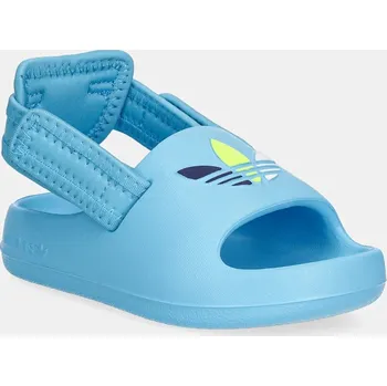 Dívčí sandály Dětské sandály adidas Originals ADIFOM ADILETTE JP5531 modrá 55X, EUR 19