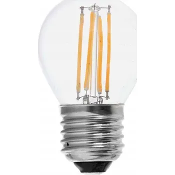 Žárovka LED žárovka dekorativní Filament stmívatelná Kulička E27 G45 4W 3000K