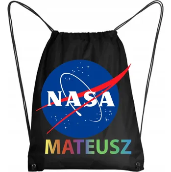 Školní batoh Školní Vak/Batoh na Tělocvik Do Školky Školy NASA KOSMOS + JMÉNO 10