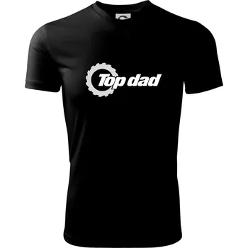 Pánské tričko Top Dad - Pánské triko Fantasy sportovní (dresovina) - 3XL ( Černá )