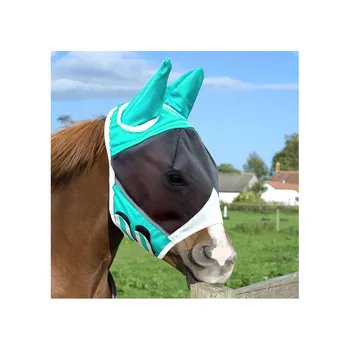 Jezdectví APOMOONS Maska proti hmyzu na koně, UV ochrana, super pohodlná a pružná, maska proti hmyzu s