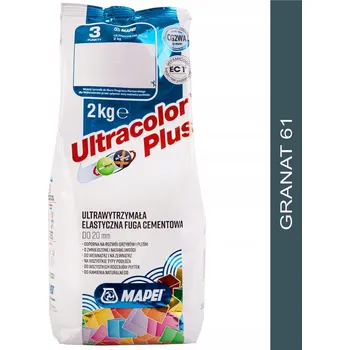 Spárovací hmota Elastická cementová spárovací hmota Mapei Ultracolor 2 kg 61 granátová