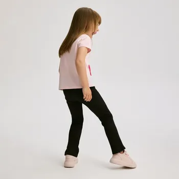 Reserved - Žebrované rozšířené kalhoty - černý - 875FF-99X - 875FF-99X-116