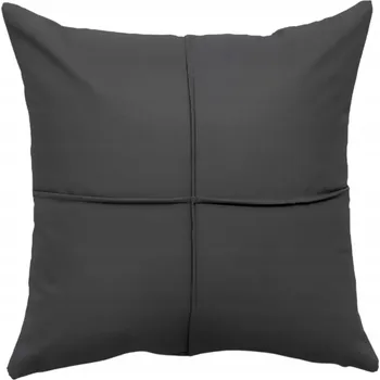 Povlak na polštářek Voděodolný povlak na polštář, zahradní, dekorativní, černý, 45x45 cm