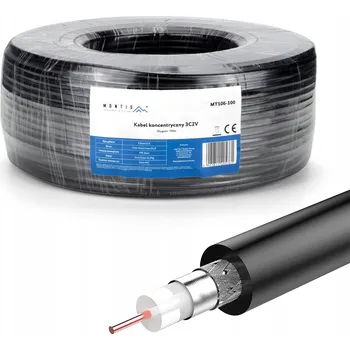elektrický kabel Anténní kabel Montis MT106-100 100 m