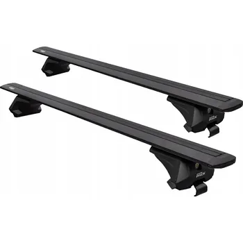Příčník na automobil Střešní nosič INTER PACK Virgo IR120 (G2) na integrované podélné nosiče, černý