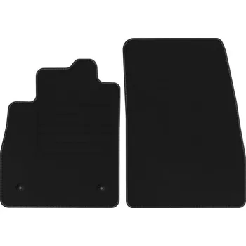 autokoberec Velurové autokoberce s upevněním v sadě Edecor