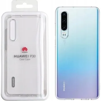 Pouzdro na mobilní telefon Zadní Kryt Huawei pro Huawei P30 bezbarvý