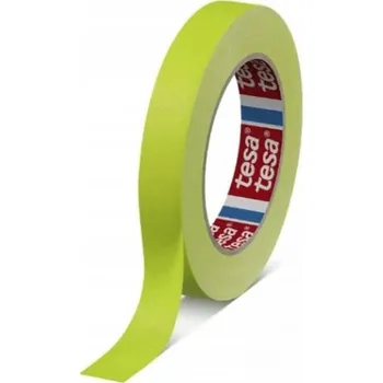 Lepicí páska TESA 4671 FLUORESCENČNÍ PÁSKA ŽLUTÁ 19mm x 25m