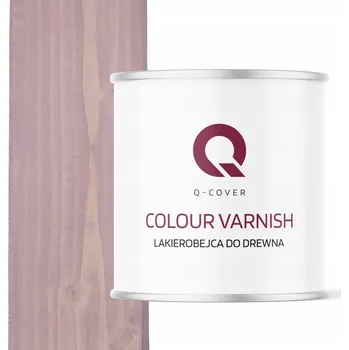 Lak na dřevo Lazurovací lak Q-COVER 2,5 l růžová polomatná