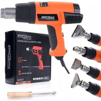 Horkovzdušná pistole Horkovzdušná Pistole Kraft&Dele 1500 W 230 V 580 °C