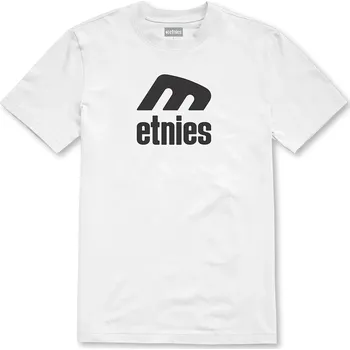 Pánské oblečení tričko Etnies Icon E - White L