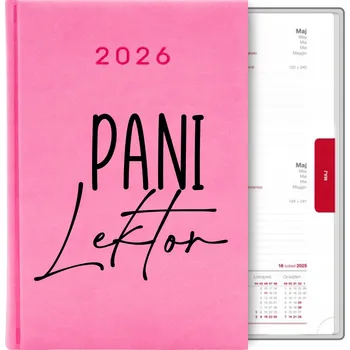 Kalendář Knižkový kalendář 2026 A5 růžový