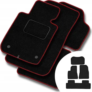 autokoberec Velurové autokoberce Motos 4 ks