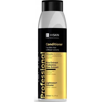 Kondicionér pro jemné vlasy bez objemu 400ml Hiskin Professional
