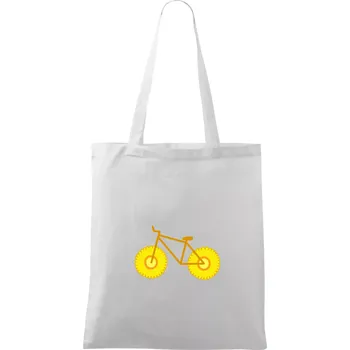 Kolo kukuřice (Moňas) - Taška bavlněná - 42 x 38 cm ( Bílá )