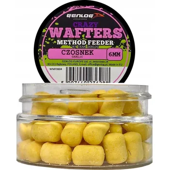 Boilies Crazy Wafters Dumbells GENLOG Česnek 6 mm 15 g