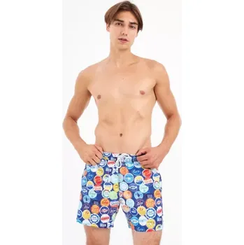 Pánské plavky JFSW98 - pánské plavky John Frank, M, mix vzor