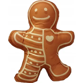 Polštář PERNÍKOVÝ PANÁČEK Vánoční polštář (polštář) PERNÍČEK